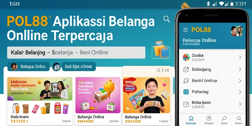 Tampilan antarmuka aplikasi POL88 yang menarik dan mudah digunakan.