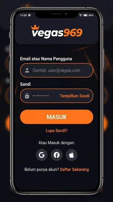 Cara Mudah Login Akun vegas969 di Android